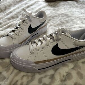 White and Black Sneakers